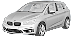 BMW F45 C2481 Fault Code